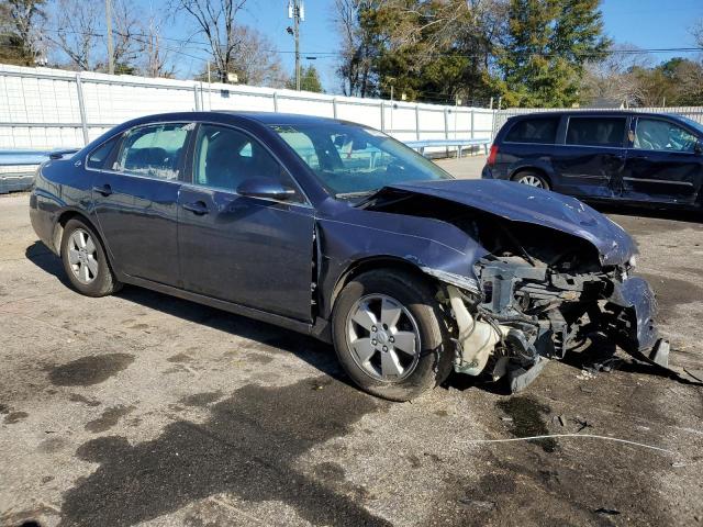 2G1WT58N881356350 - 2008 CHEVROLET IMPALA LT BLUE photo 4