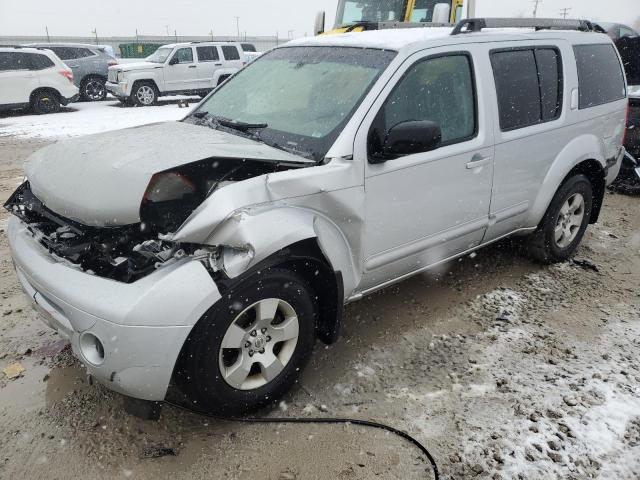 5N1AR18W55C770463 - 2005 NISSAN PATHFINDER LE SILVER photo 1