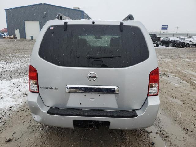 5N1AR18W55C770463 - 2005 NISSAN PATHFINDER LE SILVER photo 6