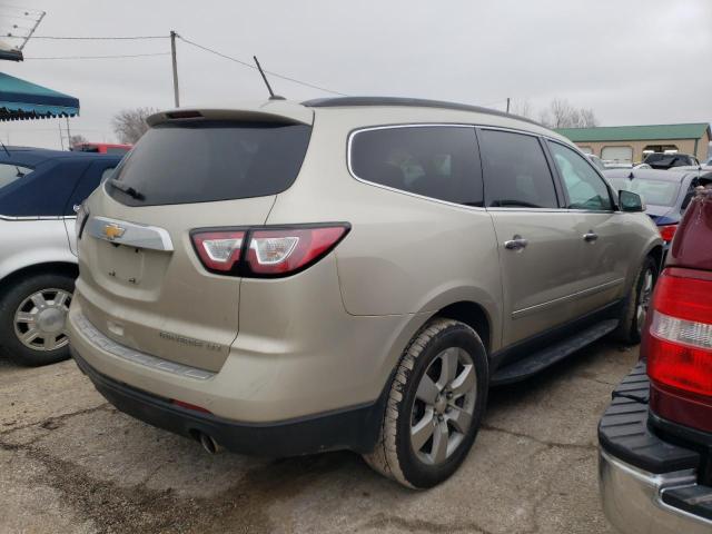 1GNKVJKD7FJ206426 - 2015 CHEVROLET TRAVERSE LTZ BEIGE photo 3