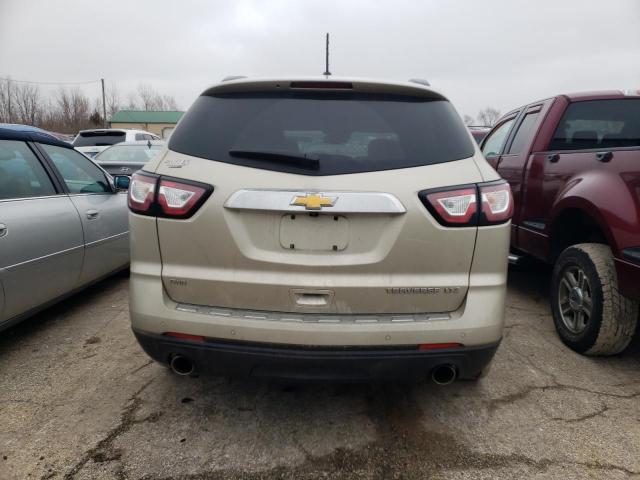 1GNKVJKD7FJ206426 - 2015 CHEVROLET TRAVERSE LTZ BEIGE photo 6