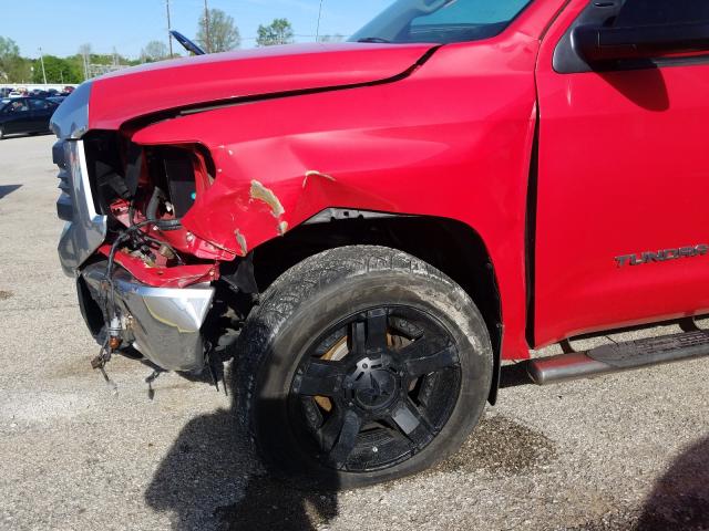 5TFUM5F19EX051837 - 2014 TOYOTA TUNDRA DOUBLE CAB SR/SR5  photo 9