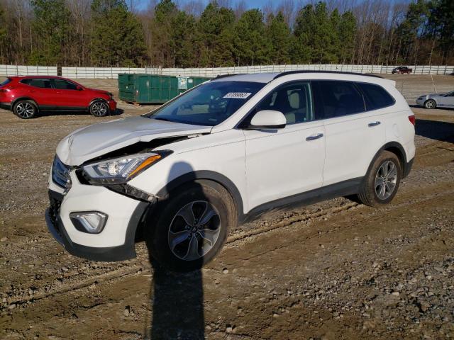 KM8SM4HF0GU136074 - 2016 HYUNDAI SANTA FE SE WHITE photo 1