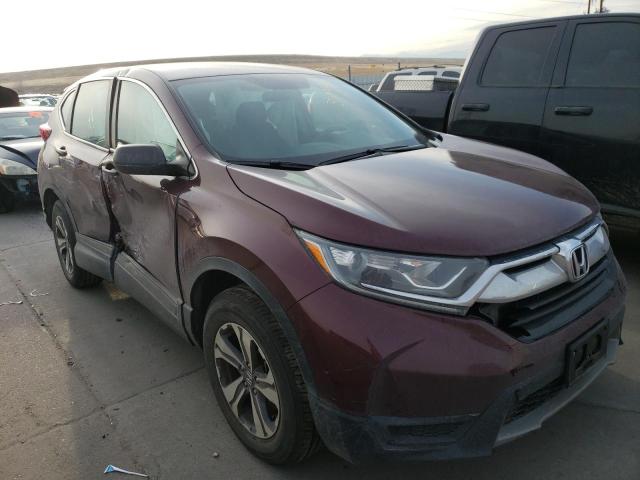 5J6RW6H32KL005154 - 2019 HONDA CR-V LX MAROON photo 4