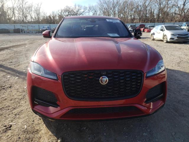 SADCJ2EX3MA671856 - 2021 JAGUAR F-PACE S MAROON photo 5