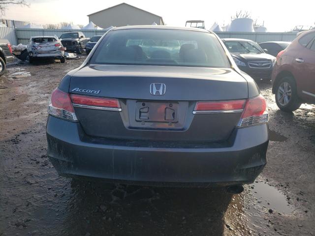 1HGCP2F31BA040141 - 2011 HONDA ACCORD LX GRAY photo 6