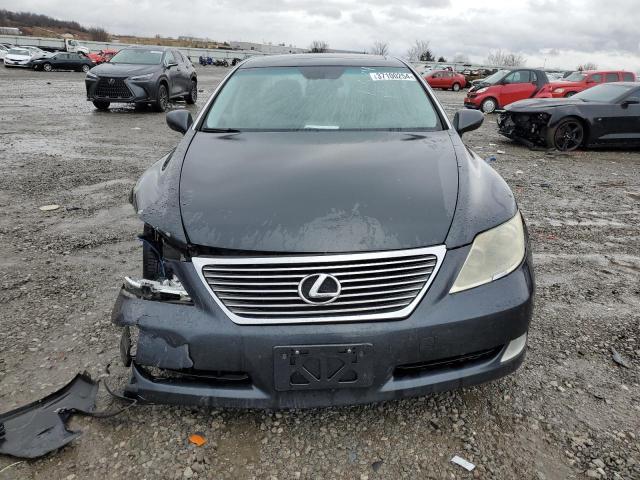 JTHCL46F695003989 - 2009 LEXUS LS 460 CHARCOAL photo 5