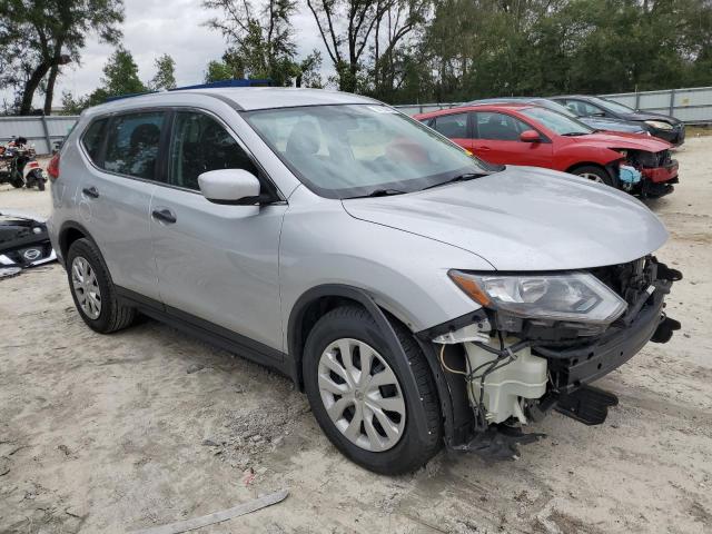 KNMAT2MT8HP598532 - 2017 NISSAN ROGUE S SILVER photo 4