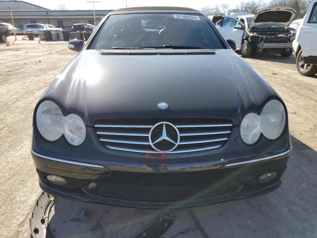 WDBTK75GX5T047319 - 2005 MERCEDES-BENZ CLK 500 BLACK photo 5