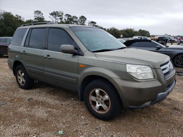 5FNYF28768B013413 - 2008 HONDA PILOT EXL GREEN photo 4