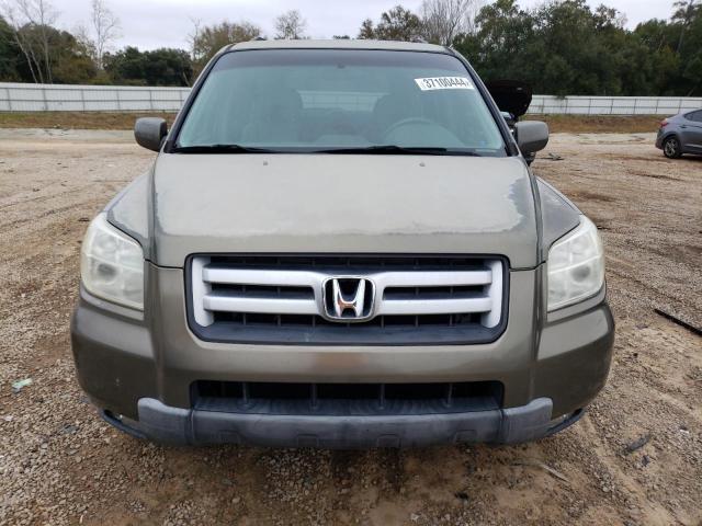 5FNYF28768B013413 - 2008 HONDA PILOT EXL GREEN photo 5