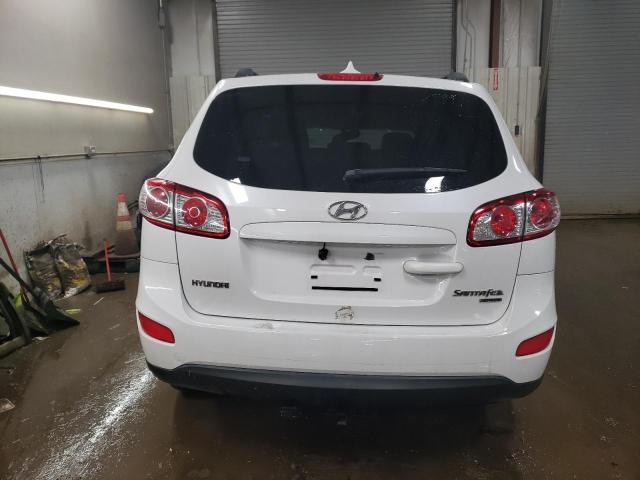 5XYZGDAG4BG057899 - 2011 HYUNDAI SANTA FE GLS WHITE photo 6