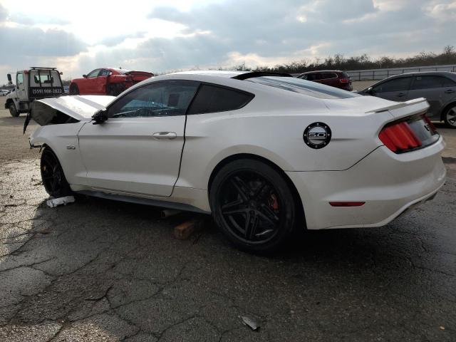 1FA6P8CF8H5239529 - 2017 FORD MUSTANG GT WHITE photo 2