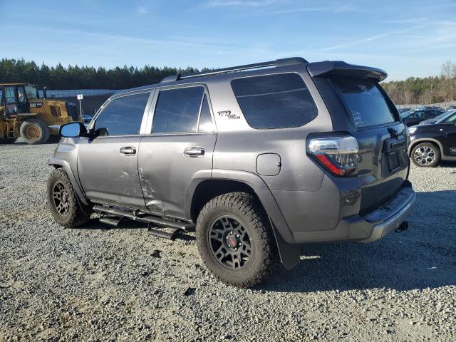 JTERU5JR0N6038883 - 2022 TOYOTA 4RUNNER SR5 PREMIUM GRAY photo 2