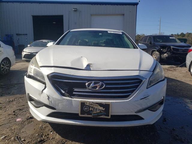 5NPE24AF0FH000926 - 2015 HYUNDAI SONATA SE WHITE photo 5