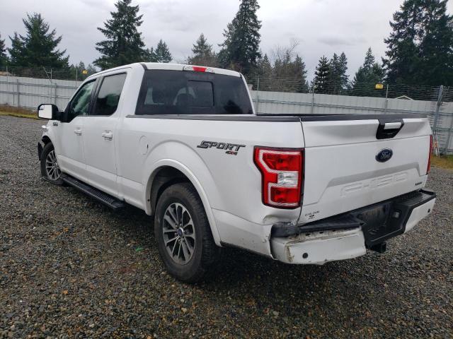 1FTFW1EGXJKE30810 - 2018 FORD F150 SUPERCREW WHITE photo 2