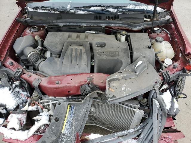 1G1AT18H197163412 - 2009 CHEVROLET COBALT LT BURGUNDY photo 11