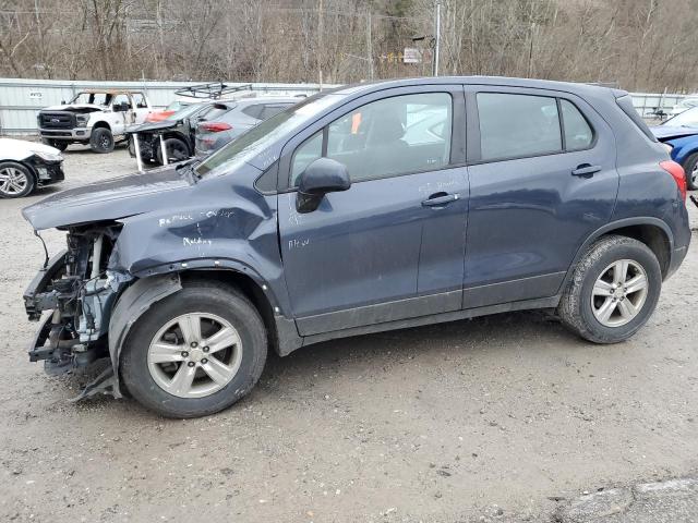 3GNCJNSBXJL235426 - 2018 CHEVROLET TRAX LS BLUE photo 1