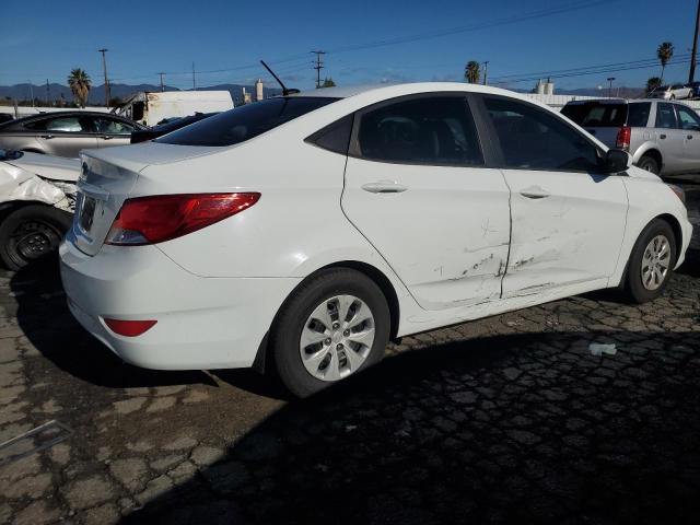 KMHCT4AE2GU045137 - 2016 HYUNDAI ACCENT SE WHITE photo 3