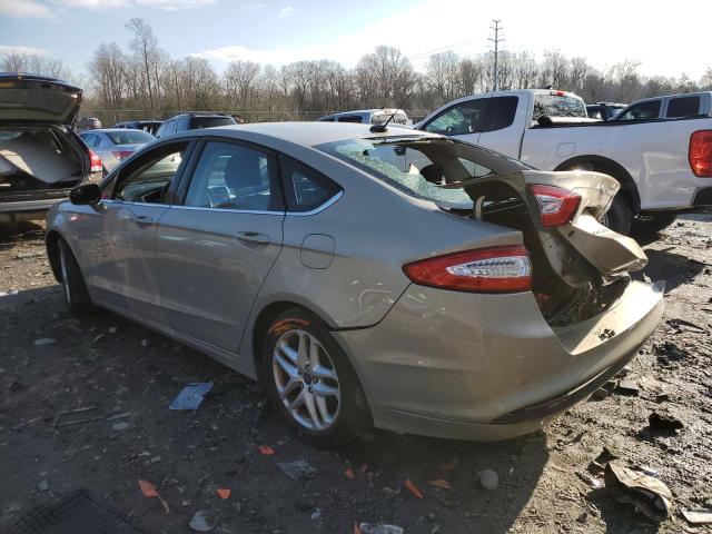 3FA6P0H70FR286888 - 2015 FORD FUSION SE BEIGE photo 2