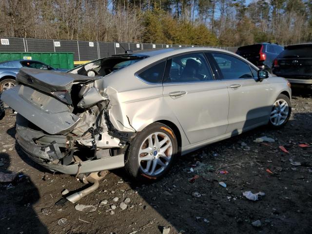 3FA6P0H70FR286888 - 2015 FORD FUSION SE BEIGE photo 3