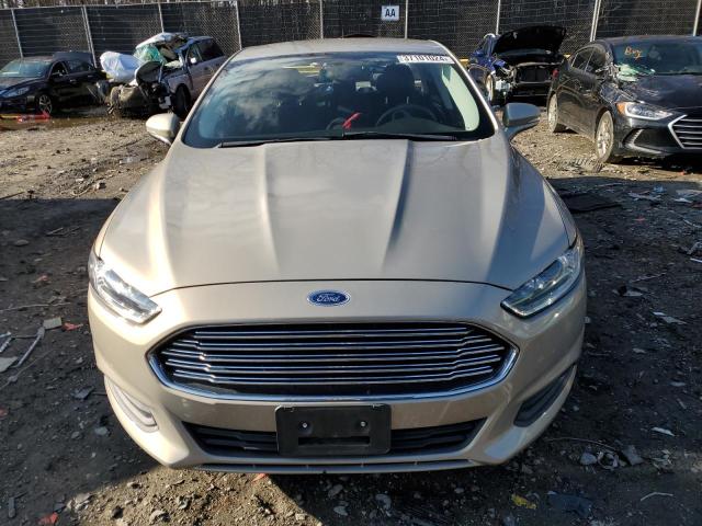 3FA6P0H70FR286888 - 2015 FORD FUSION SE BEIGE photo 5