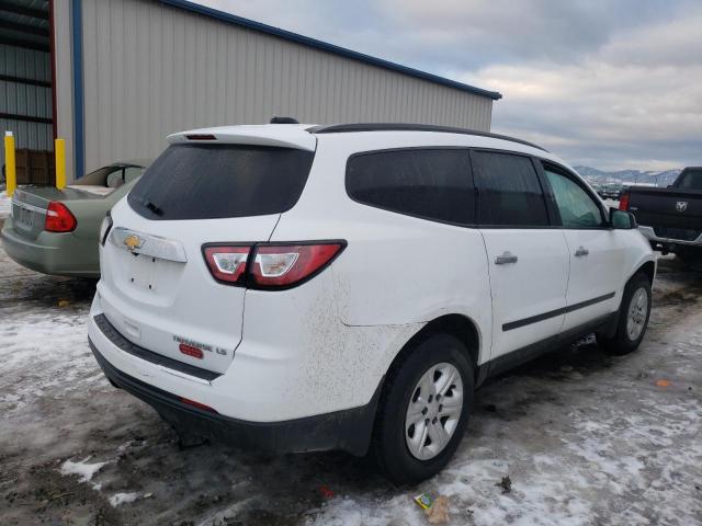 1GNKVFKD9GJ307952 - 2016 CHEVROLET TRAVERSE LS WHITE photo 3