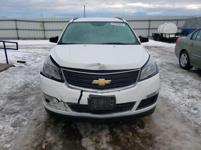 1GNKVFKD9GJ307952 - 2016 CHEVROLET TRAVERSE LS WHITE photo 5