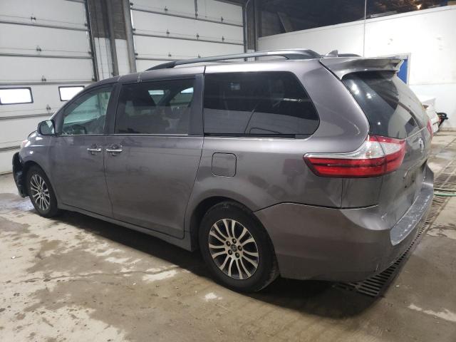 5TDYZ3DC7KS997643 - 2019 TOYOTA SIENNA XLE GRAY photo 2