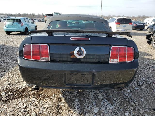 1ZVFT85H365156203 - 2006 FORD MUSTANG GT BLACK photo 6