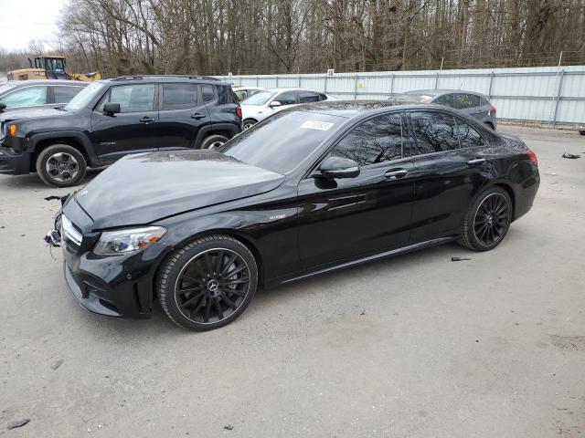 55SWF6EB8KU308560 - 2019 MERCEDES-BENZ C 43 AMG BLACK photo 1