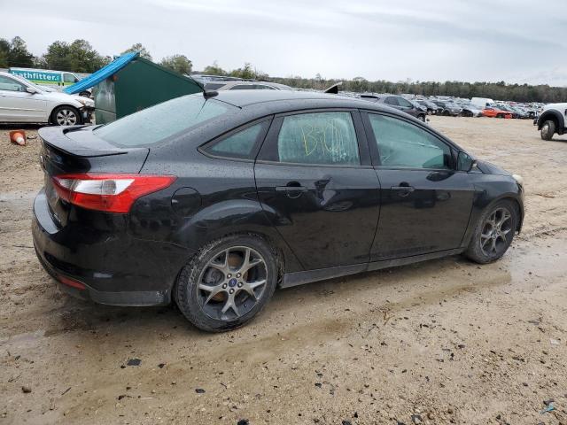 1FADP3F24EL147604 - 2014 FORD FOCUS SE BLACK photo 3