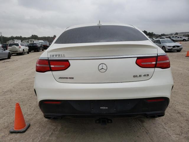 4JGED6EB3KA142617 - 2019 MERCEDES-BENZ GLE COUPE WHITE photo 6