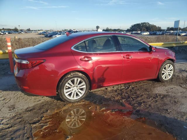 JTHBK1GGXE2133550 - 2014 LEXUS ES 350 RED photo 3