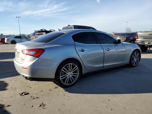 ZAM57XSA9F1141387 - 2015 MASERATI GHIBLI SILVER photo 3