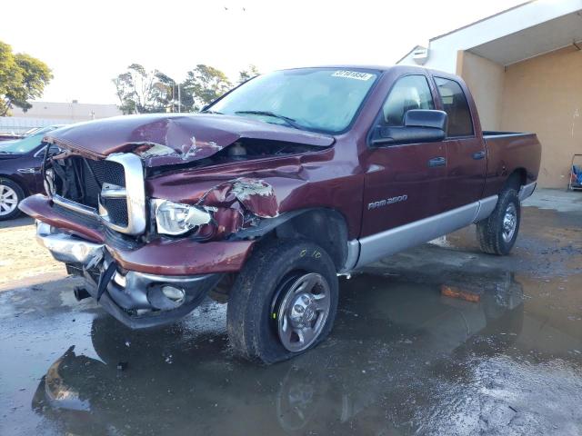 3D7KU28D53G781944 - 2003 DODGE RAM 2500 ST BROWN photo 1