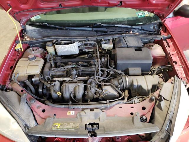1FAFP34N15W193296 - 2005 FORD FOCUS ZX4 RED photo 11