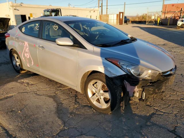 KMHDH4AE5CU382756 - 2012 HYUNDAI ELANTRA GLS SILVER photo 4