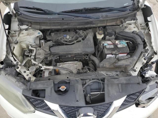 5N1AT2MT9FC794186 - 2015 NISSAN ROGUE S WHITE photo 12