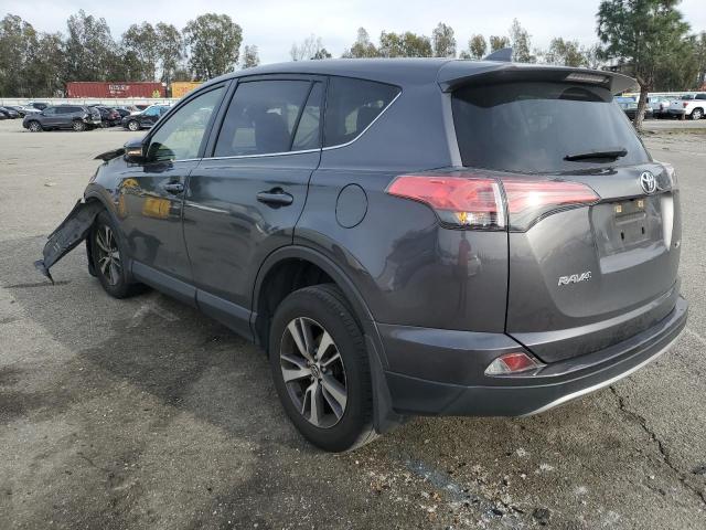 JTMWFREV4JJ743340 - 2018 TOYOTA RAV4 ADVENTURE GRAY photo 2