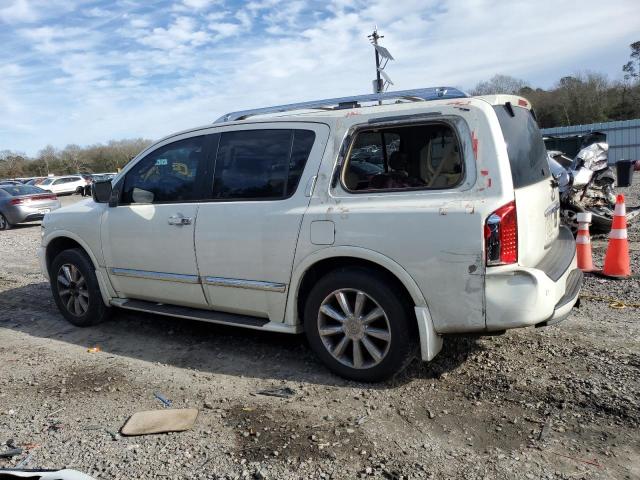 5N3ZA0NE0AN905578 - 2010 INFINITI QX56 WHITE photo 2