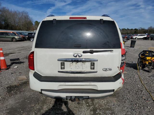 5N3ZA0NE0AN905578 - 2010 INFINITI QX56 WHITE photo 6