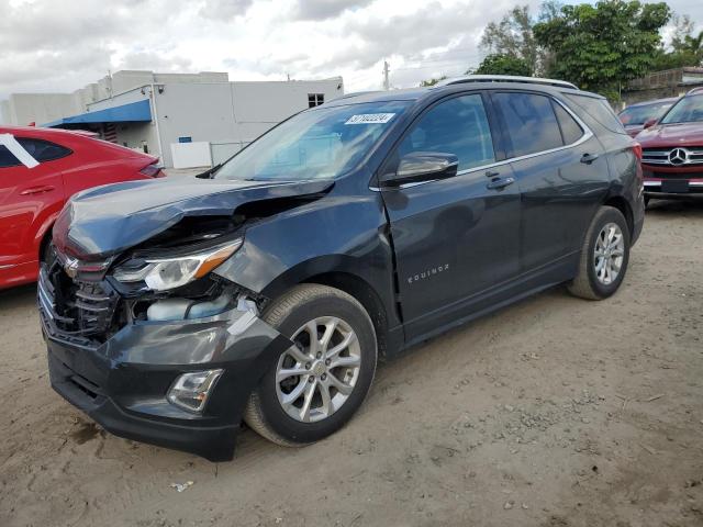 2GNAXJEV6J6238803 - 2018 CHEVROLET EQUINOX LT CHARCOAL photo 1