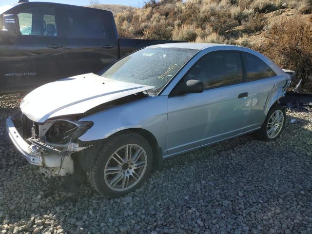 1HGEM22144L023721 - 2004 HONDA CIVIC DX VP ვერცხლისფერი ფოტო 1