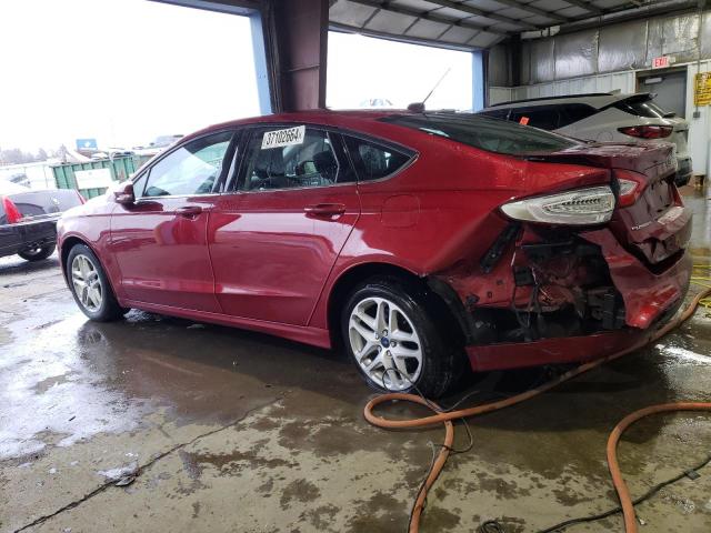 3FA6P0H73ER304279 - 2014 FORD FUSION SE RED photo 2