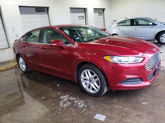 3FA6P0H73ER304279 - 2014 FORD FUSION SE RED photo 4