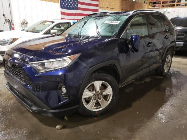 2T3P1RFV5MW155017 - 2021 TOYOTA RAV4 XLE BLUE photo 1