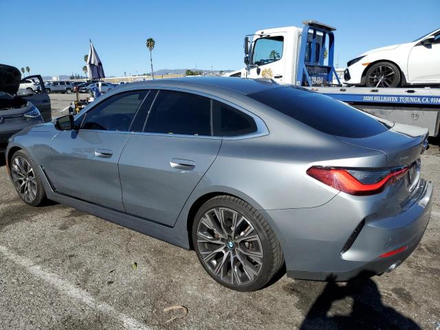 WBA63AV09NFM40204 - 2022 BMW 430I GRAN COUPE GRAY photo 2