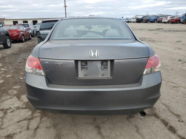 1HGCP26399A098122 - 2009 HONDA ACCORD LX GRAY photo 6