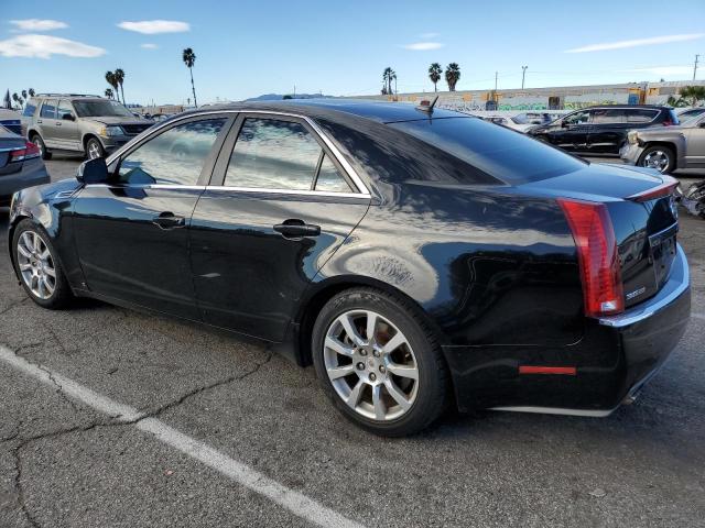 1G6DP57V280113524 - 2008 CADILLAC CTS HI FEATURE V6 BLACK photo 2